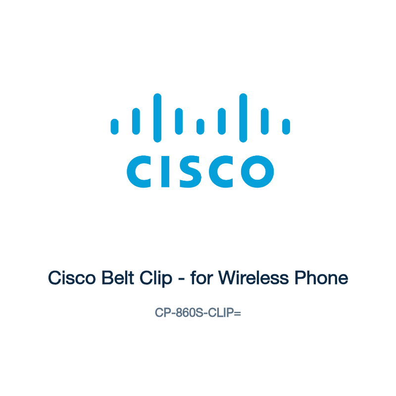 CP-860S-CLIP=: Cisco Belt Clip - for Wireless Phone