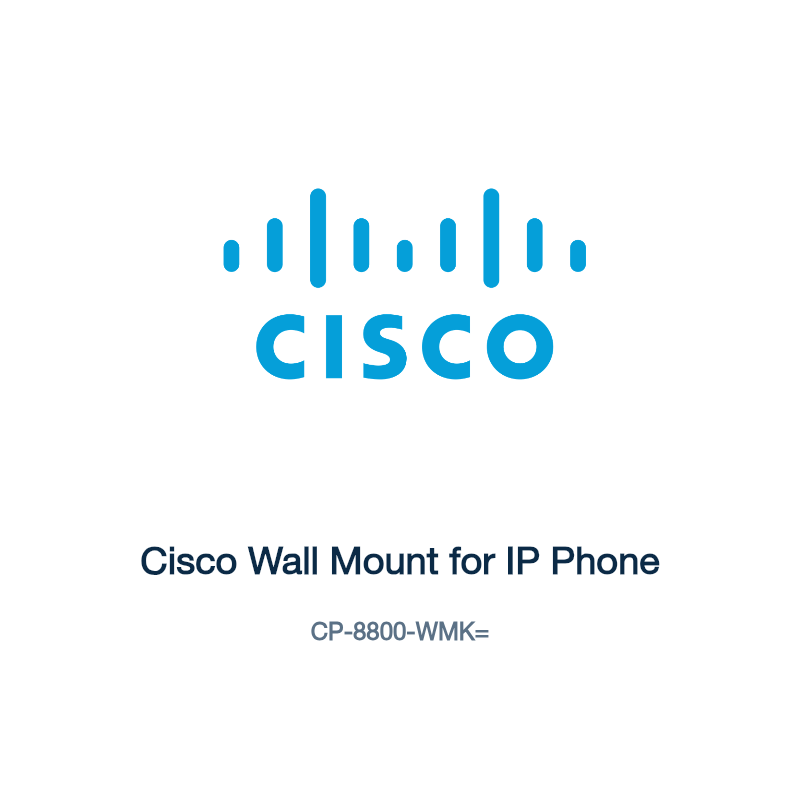 CP-8800-WMK=: Cisco Wall Mount for IP Phone