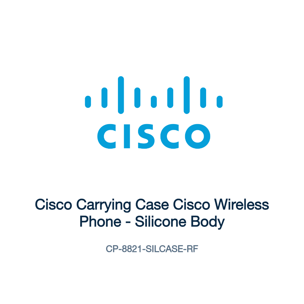 CP-8821-SILCASE-RF: Cisco Carrying Case Cisco Wireless Phone