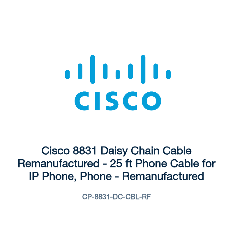CP-8831-DC-CBL-RF: Cisco 8831 Daisy Chain Cable Remanufactured