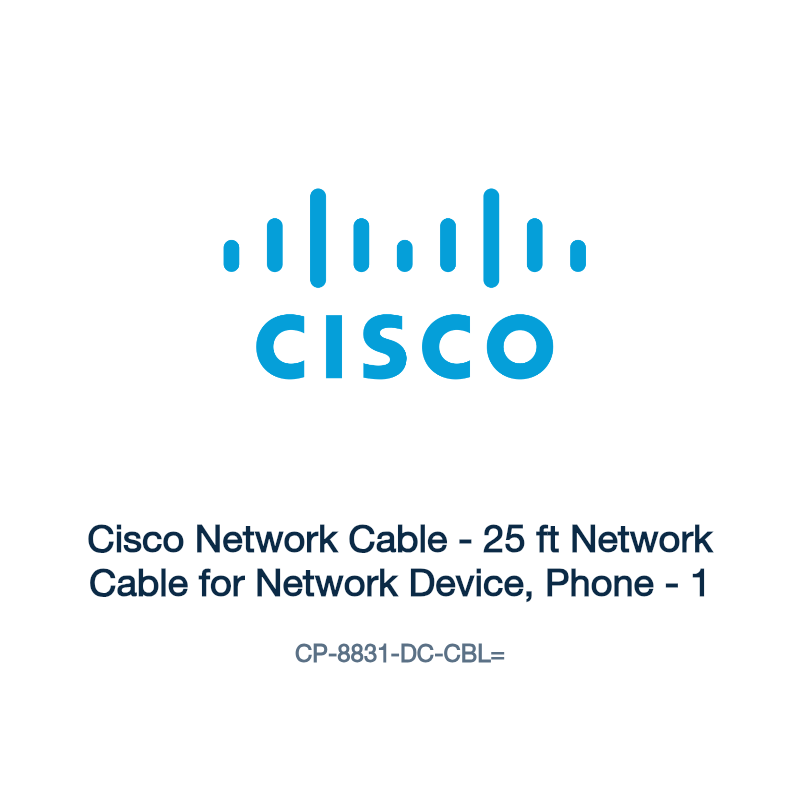 CP-8831-DC-CBL=: Cisco Network Cable