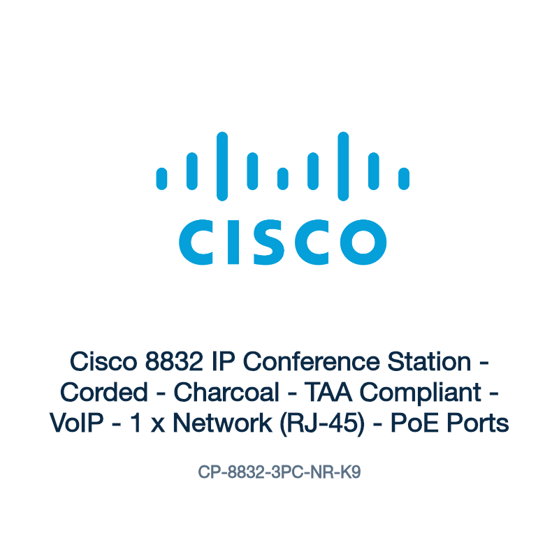 CP-8832-3PC-NR-K9: Cisco 8832 IP Conference Station