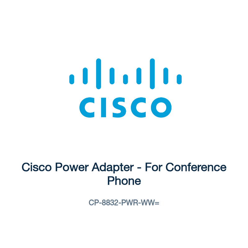 CP-8832-PWR-WW=: Cisco Power Adapter