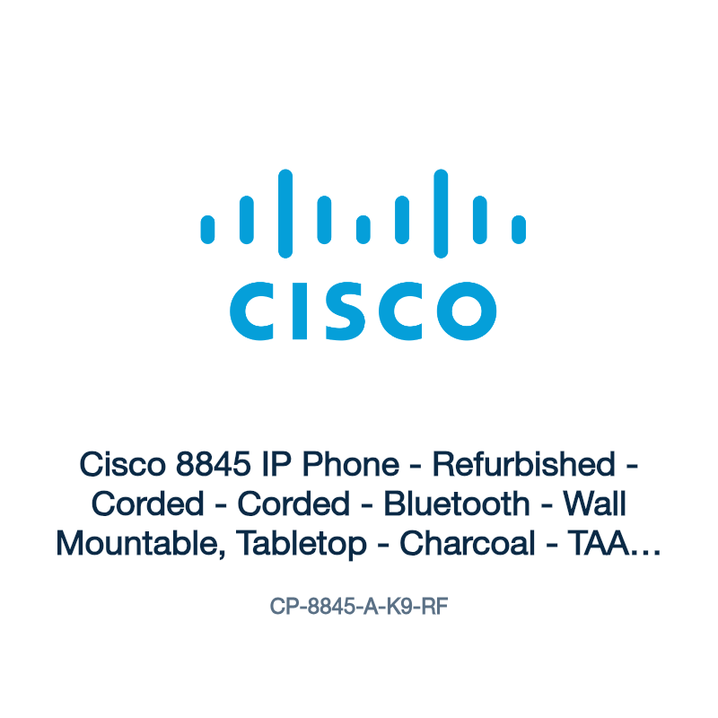 CP-8845-A-K9-RF: Cisco 8845 IP Phone