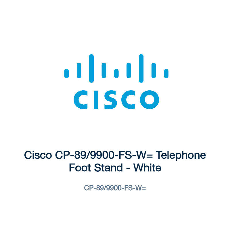 CP-89/9900-FS-W=: Cisco CP-89/9900-FS-W= Telephone Foot Stand