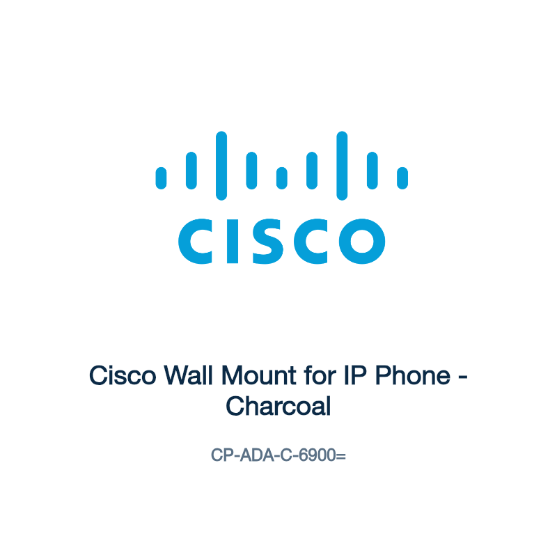 CP-ADA-C-6900=: Cisco Wall Mount for IP Phone