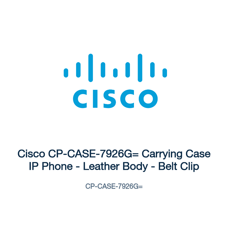 CP-CASE-7926G=: Cisco CP-CASE-7926G= Carrying Case IP Phone