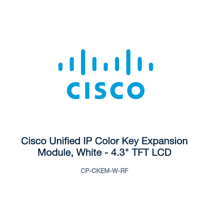 CP-CKEM-W-RF: Cisco Unified IP Color Key Expansion Module, White