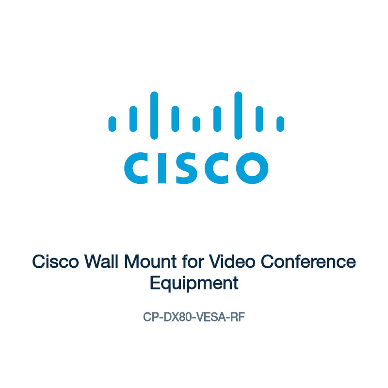 CP-DX80-VESA-RF: Cisco Wall Mount for Video Conference Equipment