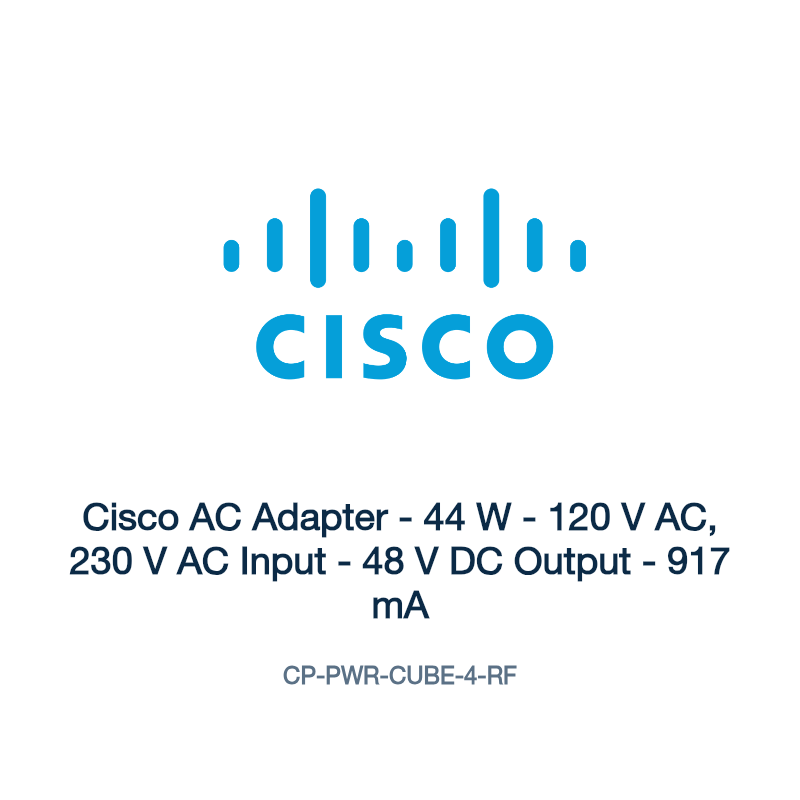 CP-PWR-CUBE-4-RF: Cisco AC Adapter