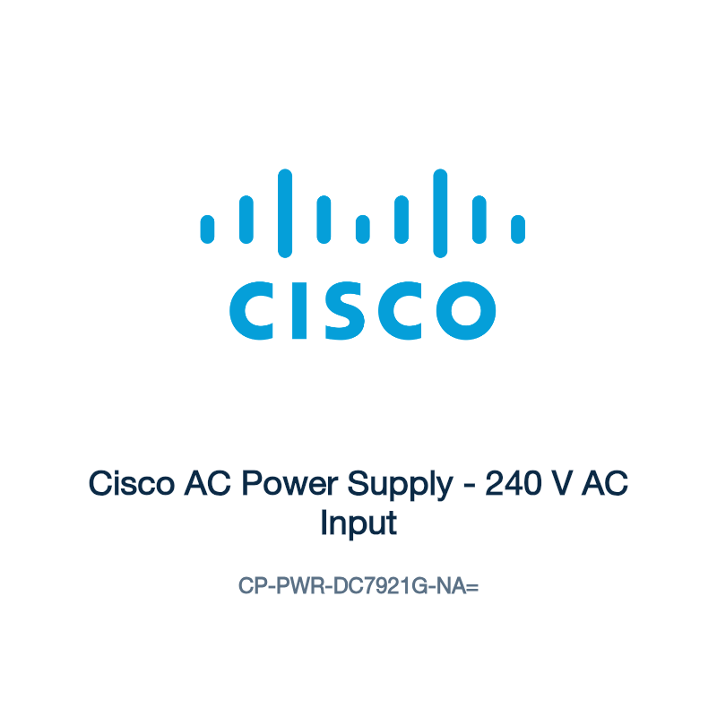 CP-PWR-DC7921G-NA=: Cisco AC Power Supply