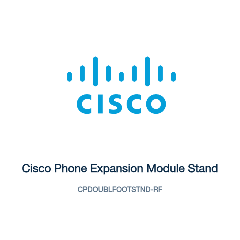 CPDOUBLFOOTSTND-RF: Cisco Phone Expansion Module Stand