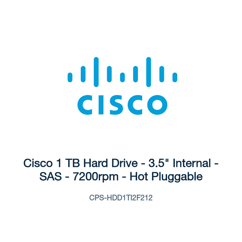 CPS-HDD1TI2F212: Cisco 1 TB Hard Drive