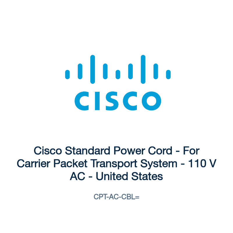 CPT-AC-CBL=: Cisco Standard Power Cord