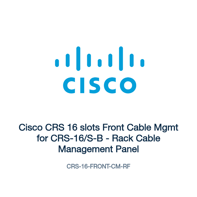CRS-16-FRONT-CM-RF: Cisco CRS 16 slots Front Cable Mgmt for CRS-16/S-B