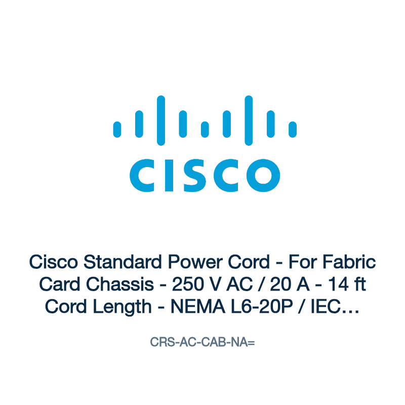 CRS-AC-CAB-NA=: Cisco Standard Power Cord
