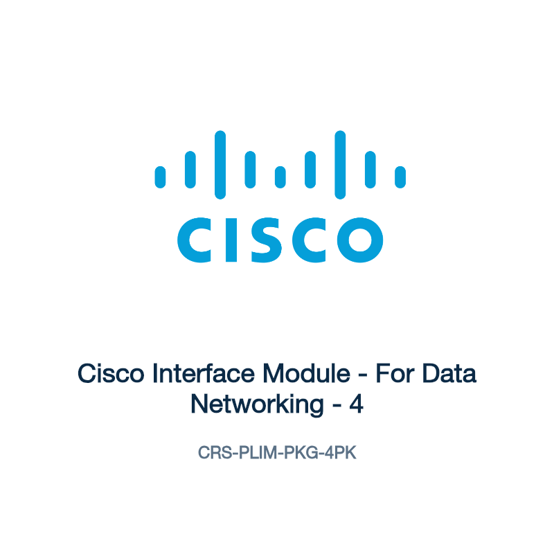 CRS-PLIM-PKG-4PK: Cisco Interface Module