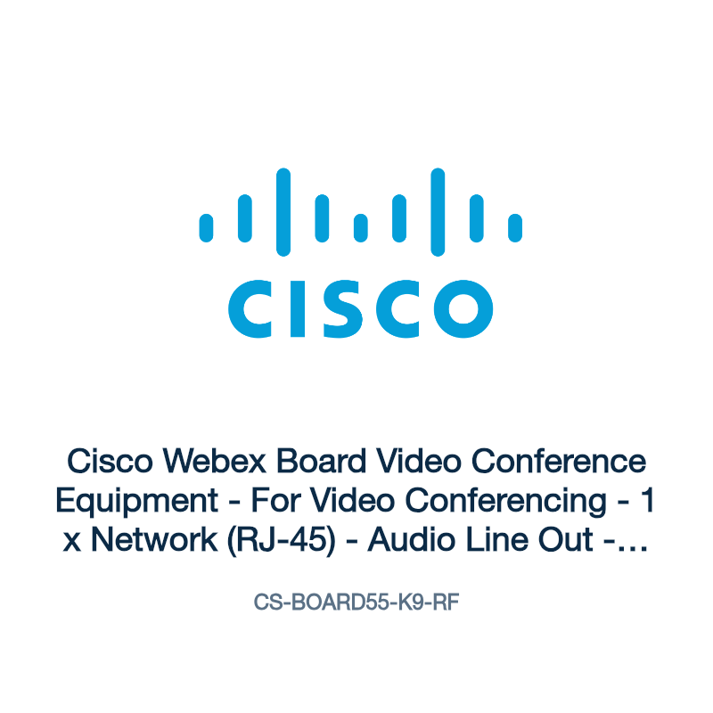 CS-BOARD55-K9-RF: Cisco Webex Board Video Conference Equipment