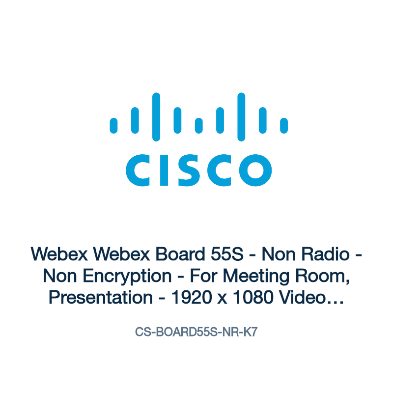 CS-BOARD55S-NR-K7: Webex Webex Board 55S