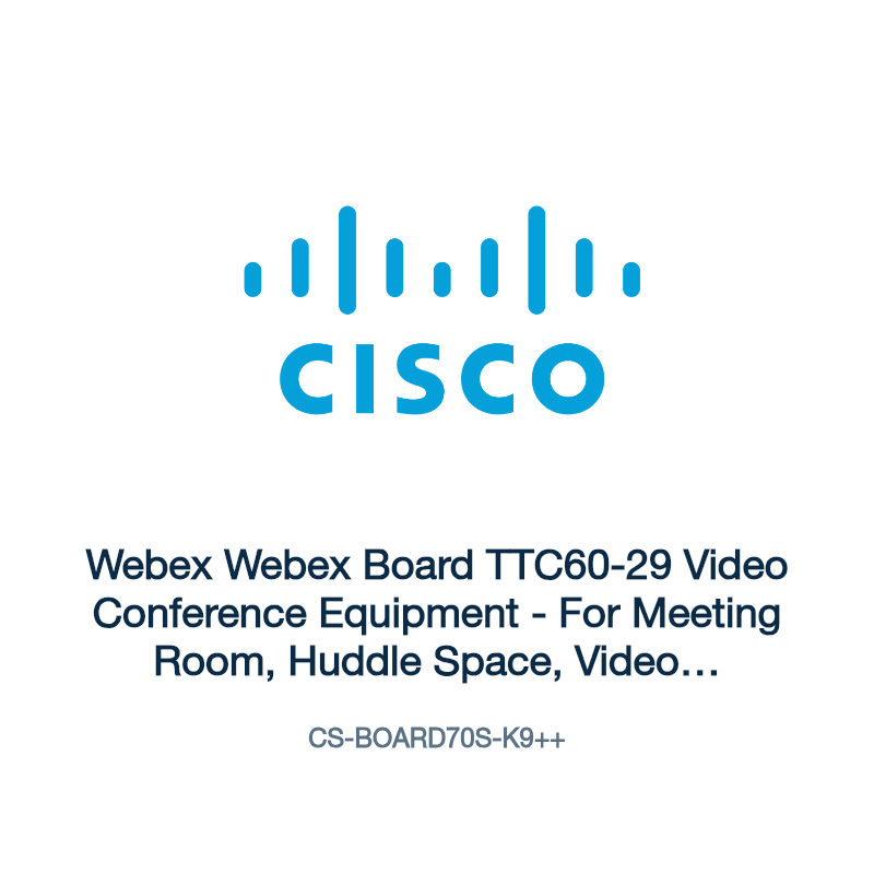 CS-BOARD70S-K9++: Webex Webex Board TTC60-29 Video Conference Equipment