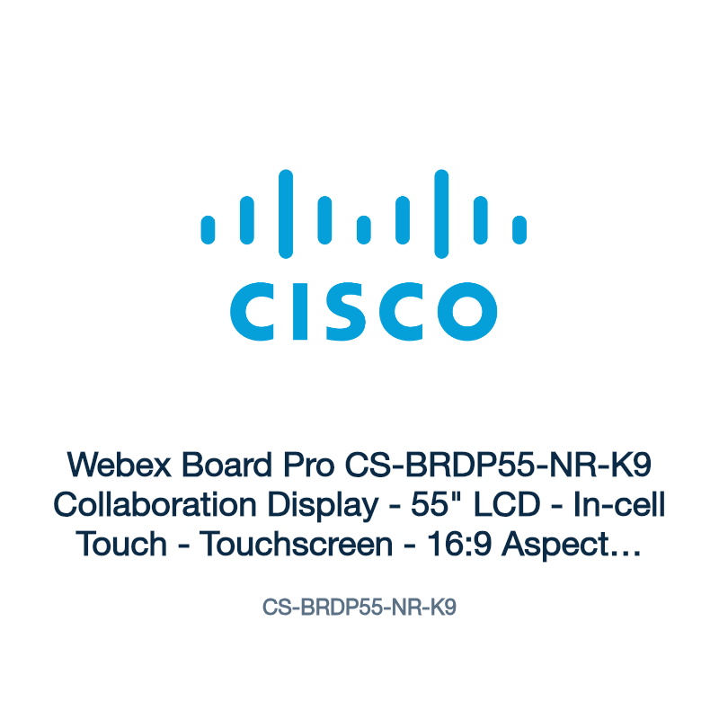 CS-BRDP55-NR-K9: Webex Board Pro CS-BRDP55-NR-K9 Collaboration Display