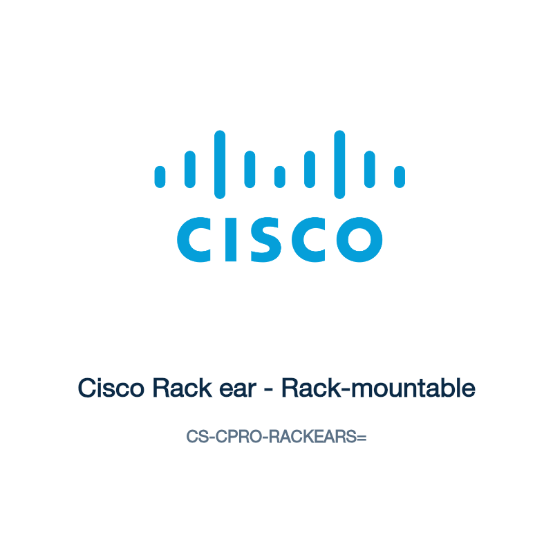 CS-CPRO-RACKEARS=: Cisco Rack ear - Rack-mountable