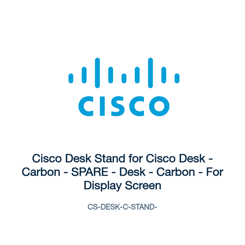 CS-DESK-C-STAND-: Cisco Desk Stand for Cisco Desk