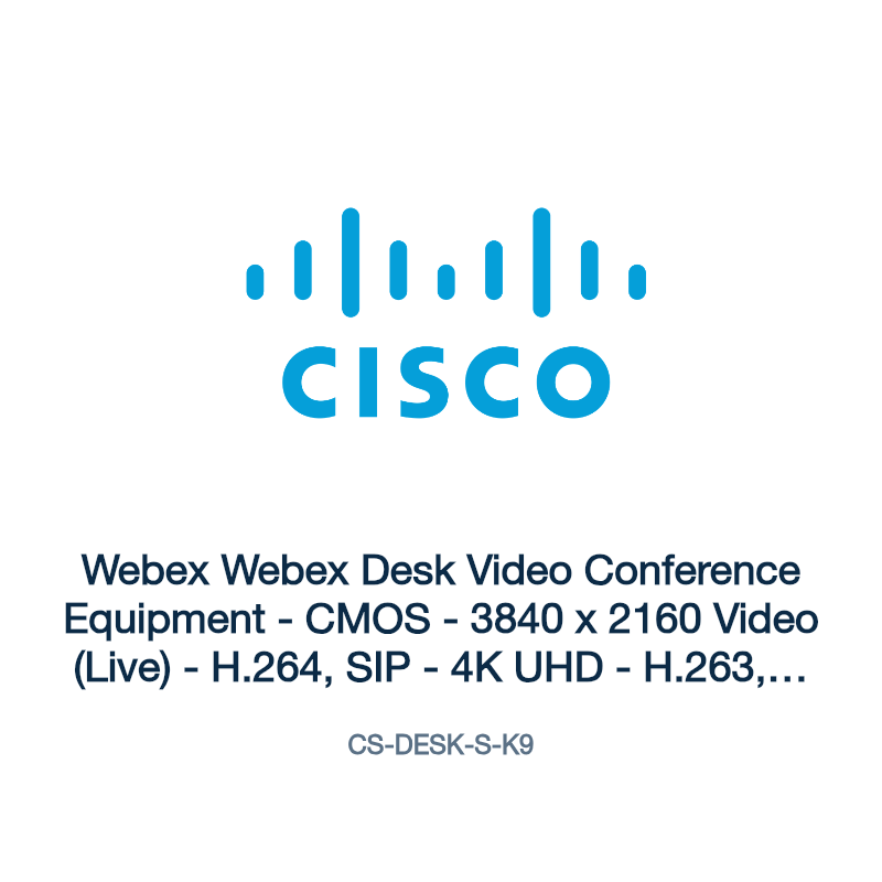 CS-DESK-S-K9: Webex Webex Desk Video Conference Equipment