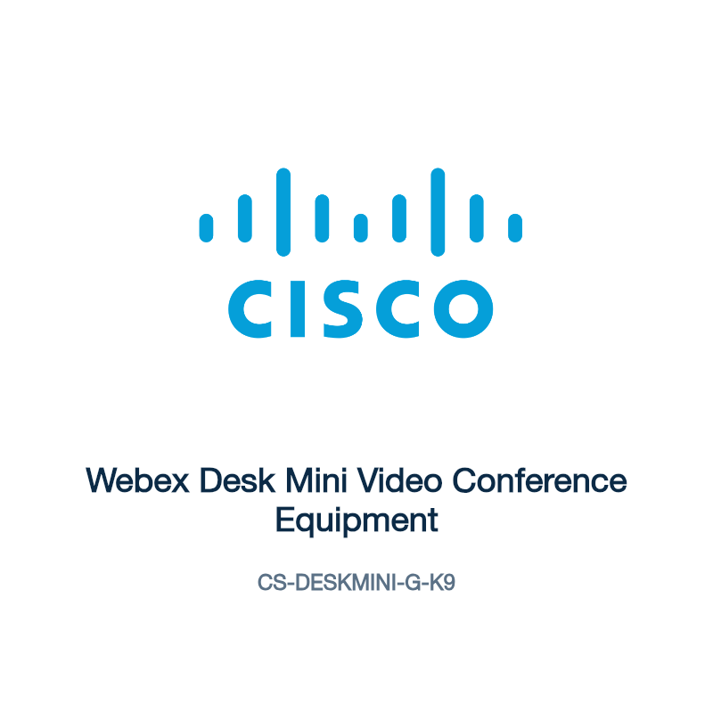 CS-DESKMINI-G-K9: Webex Desk Mini Video Conference Equipment