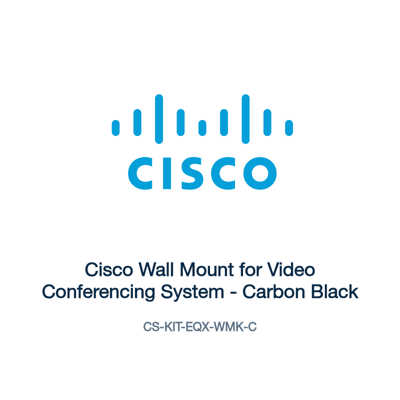 CS-KIT-EQX-WMK-C: Cisco Wall Mount for Video Conferencing System