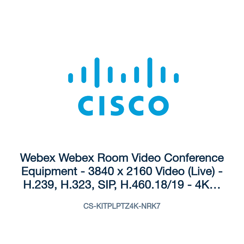 CS-KITPLPTZ4K-NRK7: Webex Webex Room Video Conference Equipment