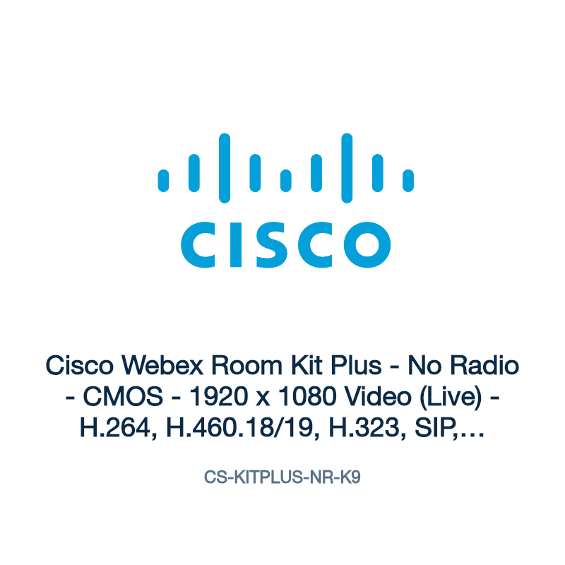 CS-KITPLUS-NR-K9: Cisco Webex Room Kit Plus