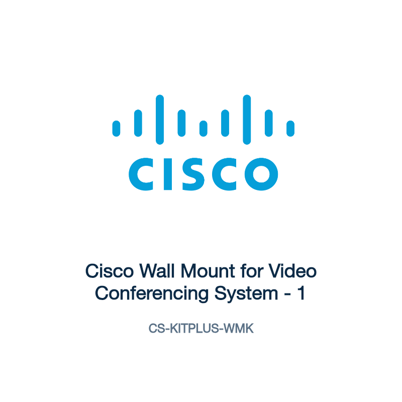 CS-KITPLUS-WMK: Cisco Wall Mount for Video Conferencing System