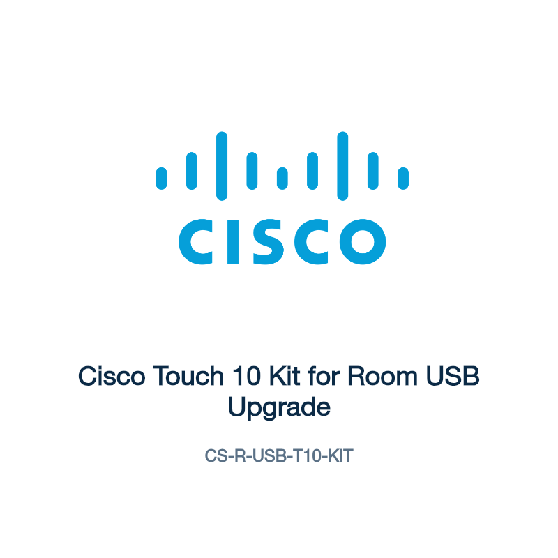 CS-R-USB-T10-KIT: Cisco Touch 10 Kit for Room USB Upgrade