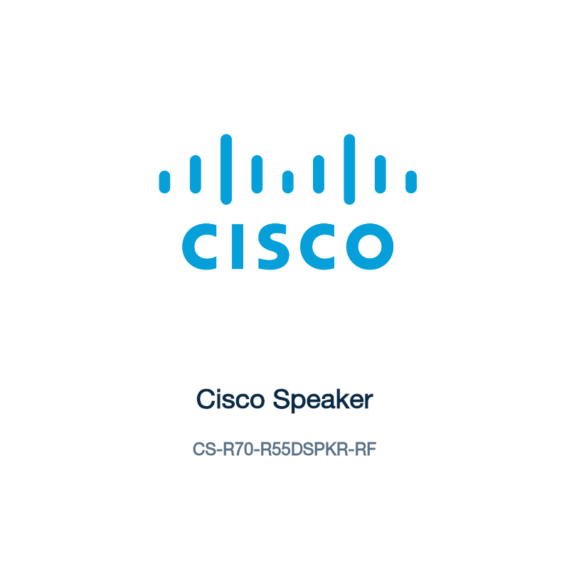 CS-R70-R55DSPKR-RF: Cisco Speaker