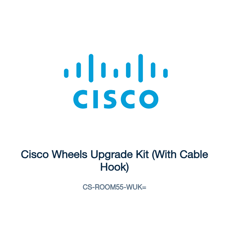 CS-ROOM55-WUK=: Cisco Wheels Upgrade Kit (With Cable Hook)
