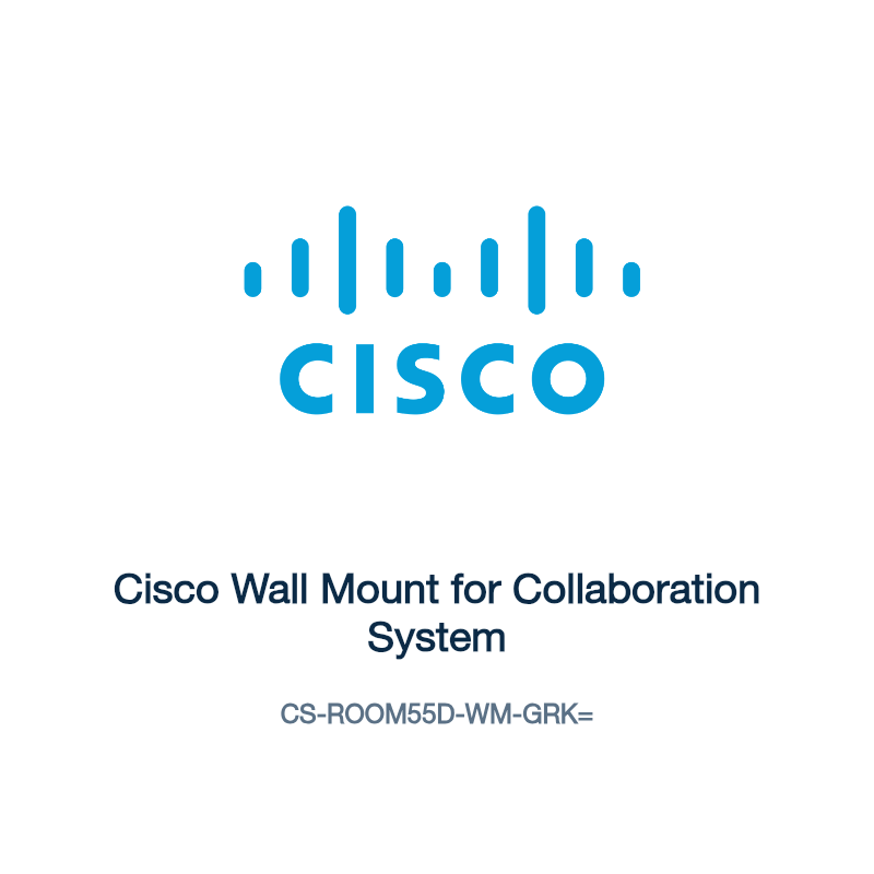 CS-ROOM55D-WM-GRK=: Cisco Wall Mount for Collaboration System