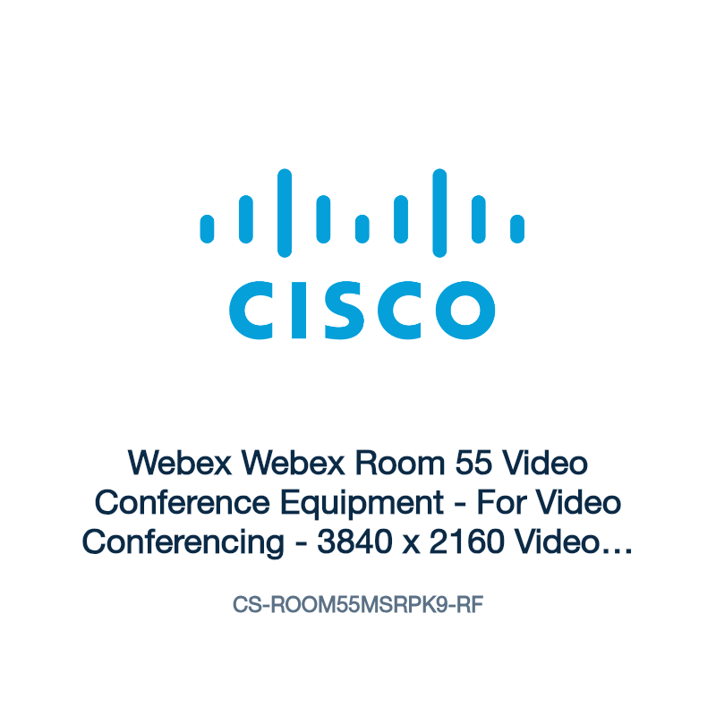 CS-ROOM55MSRPK9-RF: Webex Webex Room 55 Video Conference Equipment