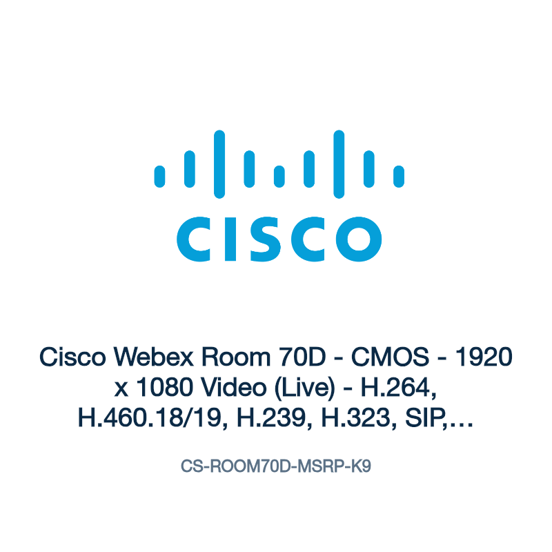 CS-ROOM70D-MSRP-K9: Cisco Webex Room 70D