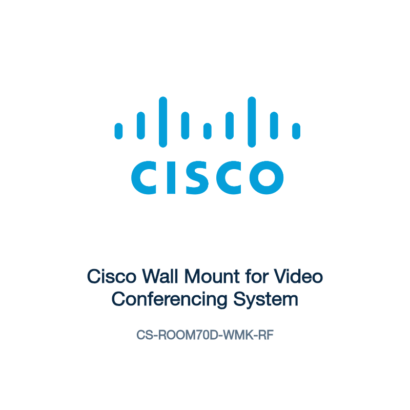 CS-ROOM70D-WMK-RF: Cisco Wall Mount for Video Conferencing System
