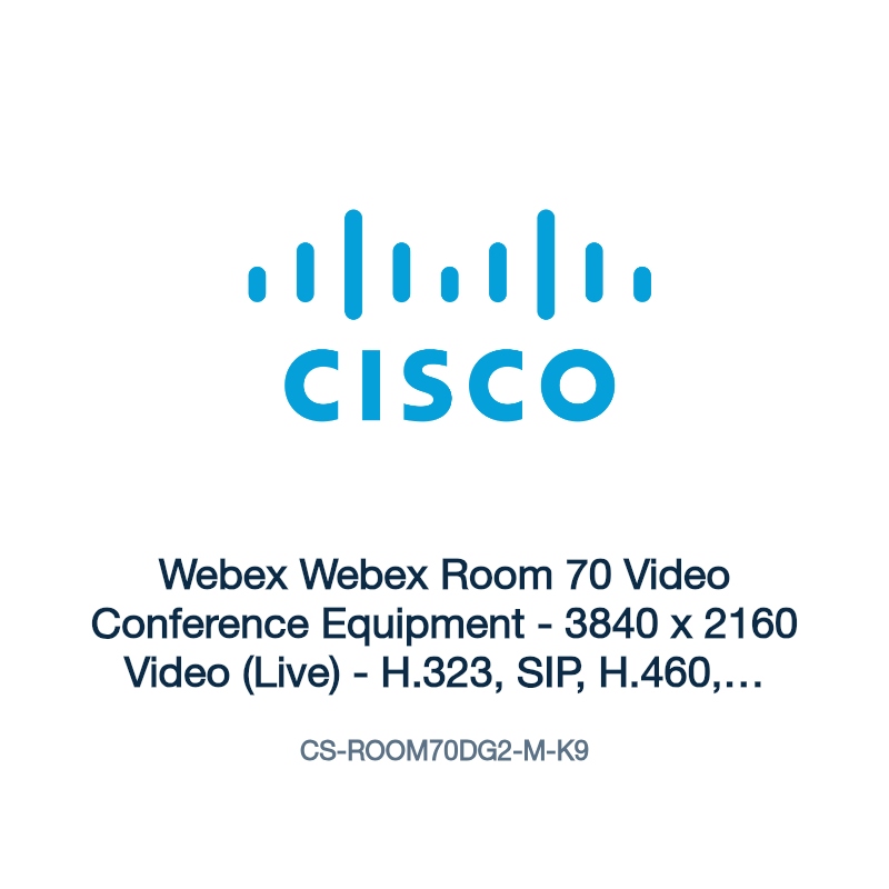 CS-ROOM70DG2-M-K9: Webex Webex Room 70 Video Conference Equipment