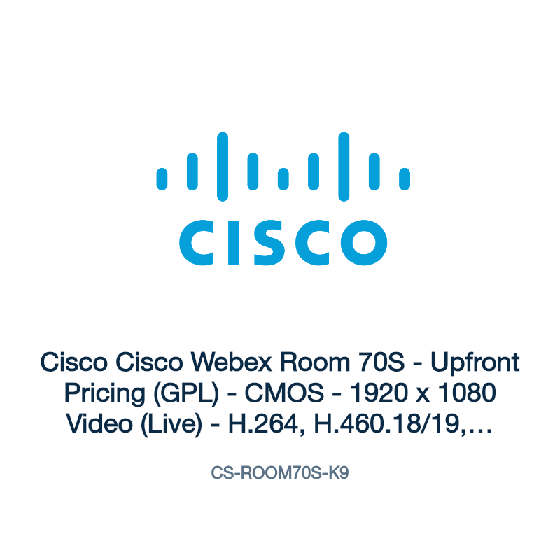 CS-ROOM70S-K9: Cisco Cisco Webex Room 70S