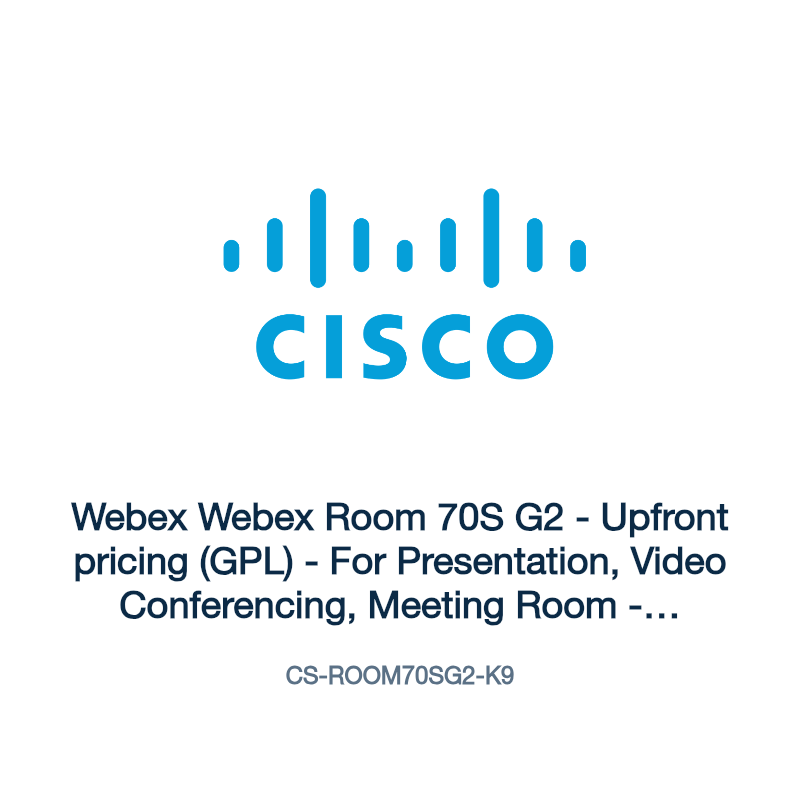 CS-ROOM70SG2-K9: Webex Webex Room 70S G2