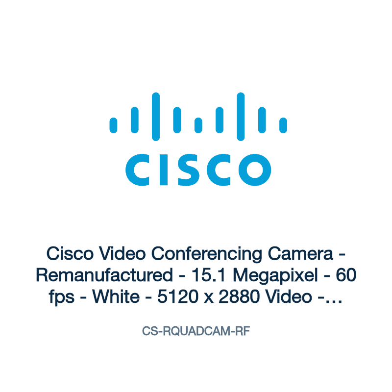 CS-RQUADCAM-RF: Cisco Video Conferencing Camera
