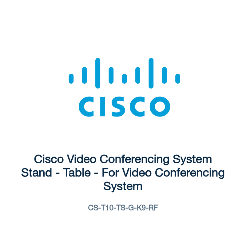 CS-T10-TS-G-K9-RF: Cisco Video Conferencing System Stand