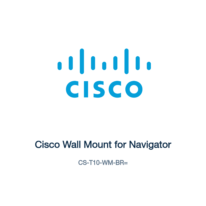 CS-T10-WM-BR=: Cisco Wall Mount for Navigator