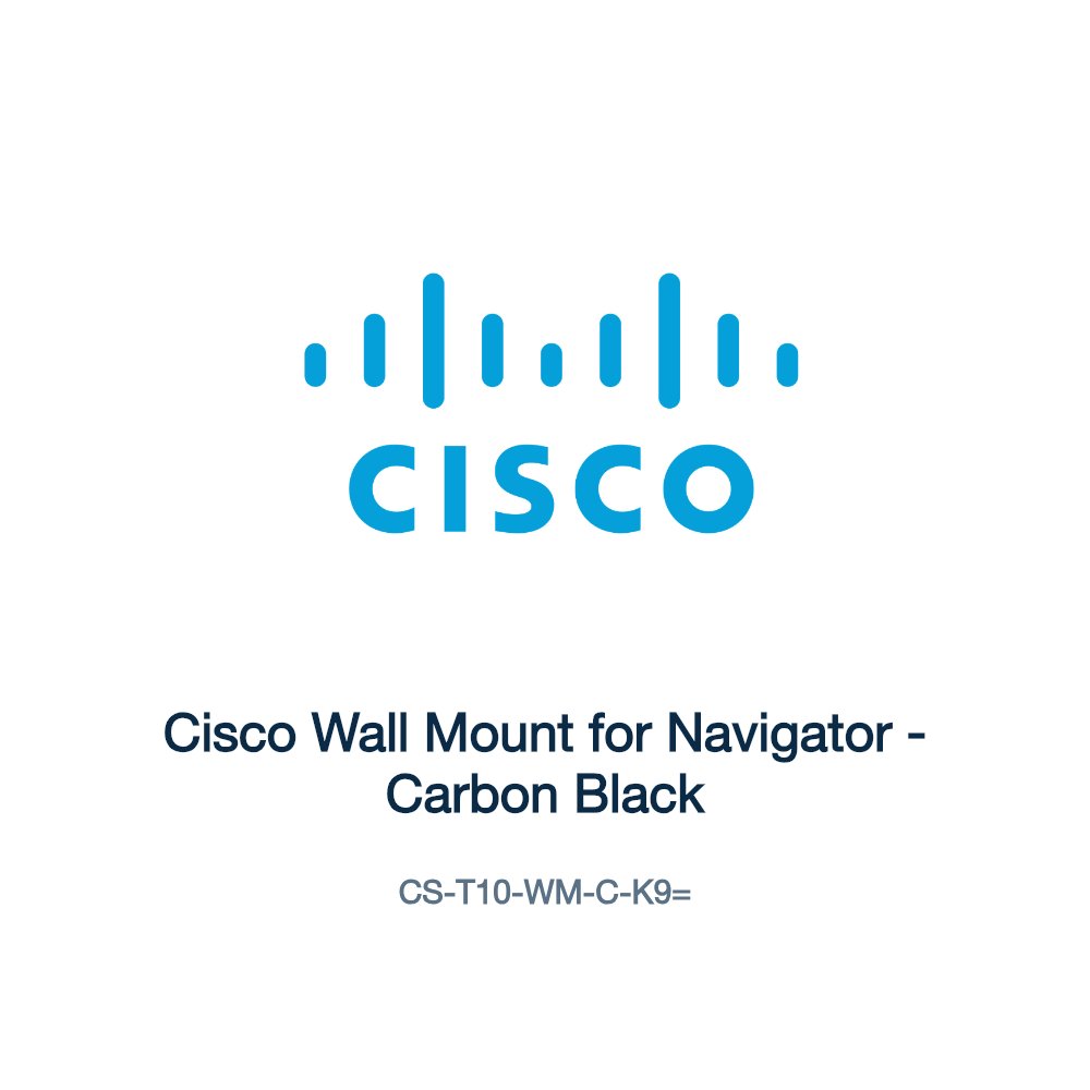 CS-T10-WM-C-K9=: Cisco Wall Mount for Navigator