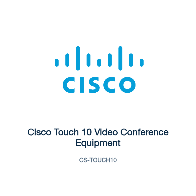 CS-TOUCH10: Cisco Touch 10 Video Conference Equipment