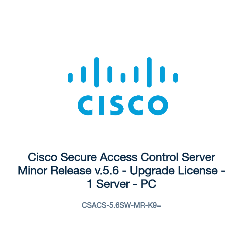 CSACS-5.6SW-MR-K9=: Cisco Secure Access Control Server Minor Release v.5.6