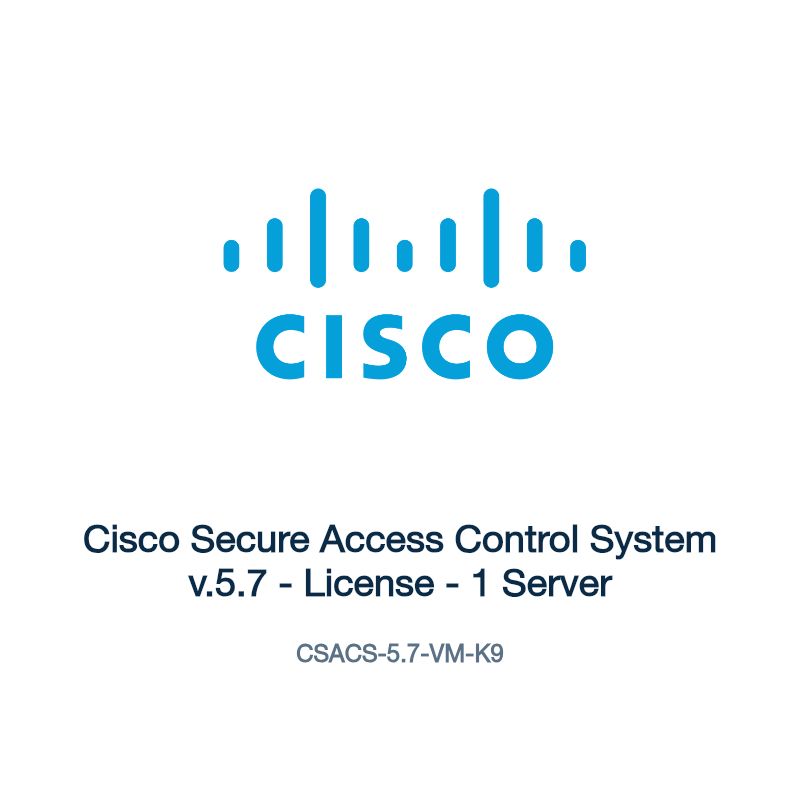 CSACS-5.7-VM-K9: Cisco Secure Access Control System v.5.7